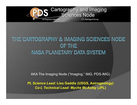 PDS Imaging Node.